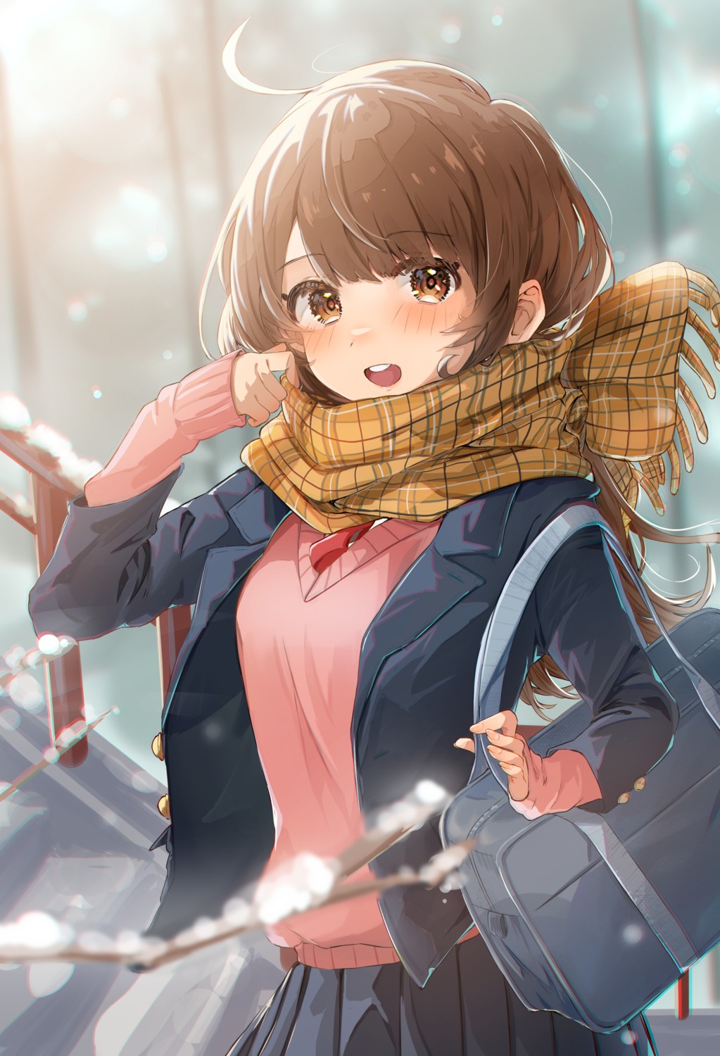 Amefukura Art Seifuku Sweater Yande Re